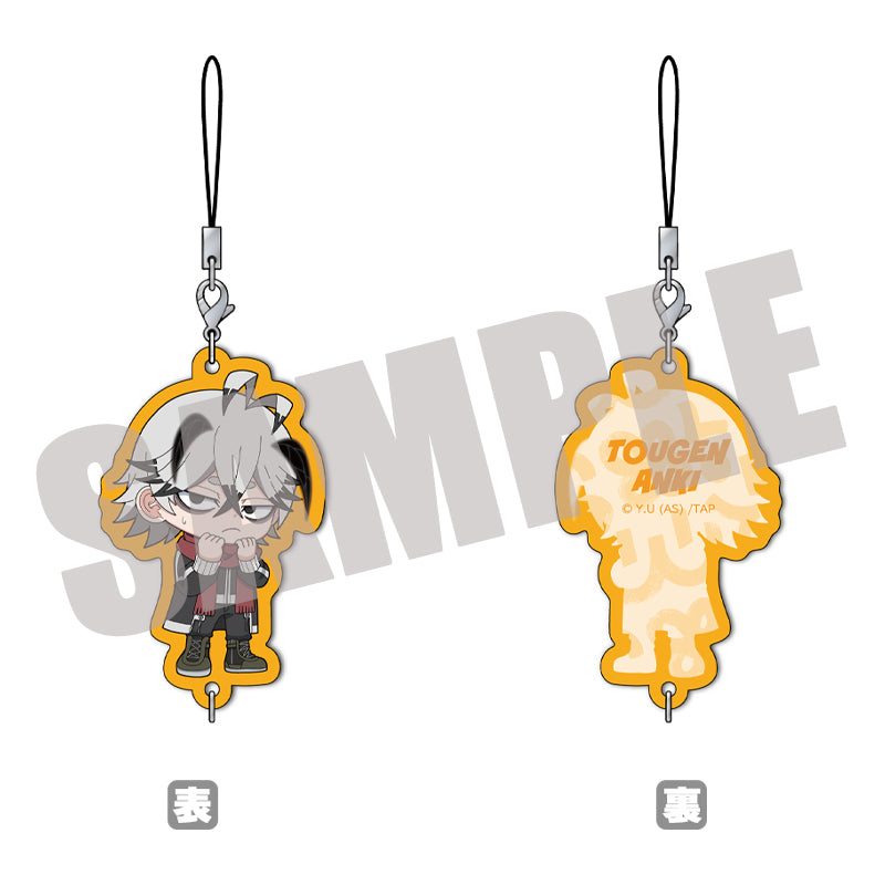 (Goods - Keychain) Tougen Anki Chain Collection Rokuro Kiriyama BATTLE ver.