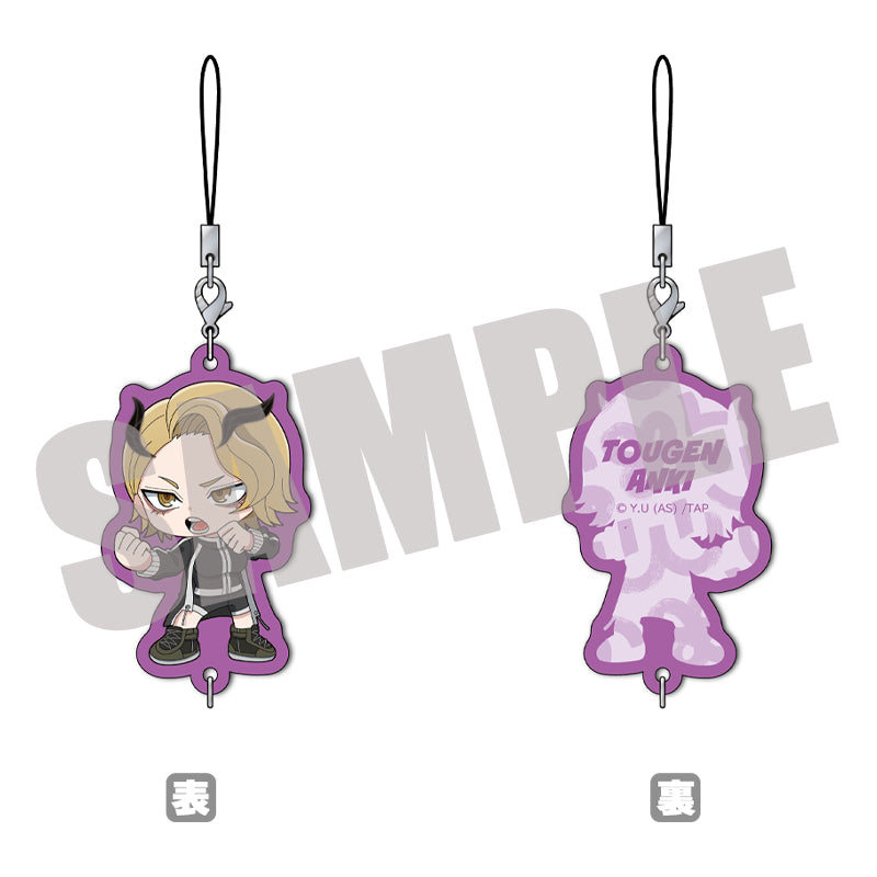(Goods - Keychain) Tougen Anki Chain Collection Kuina Sazanami BATTLE ver.