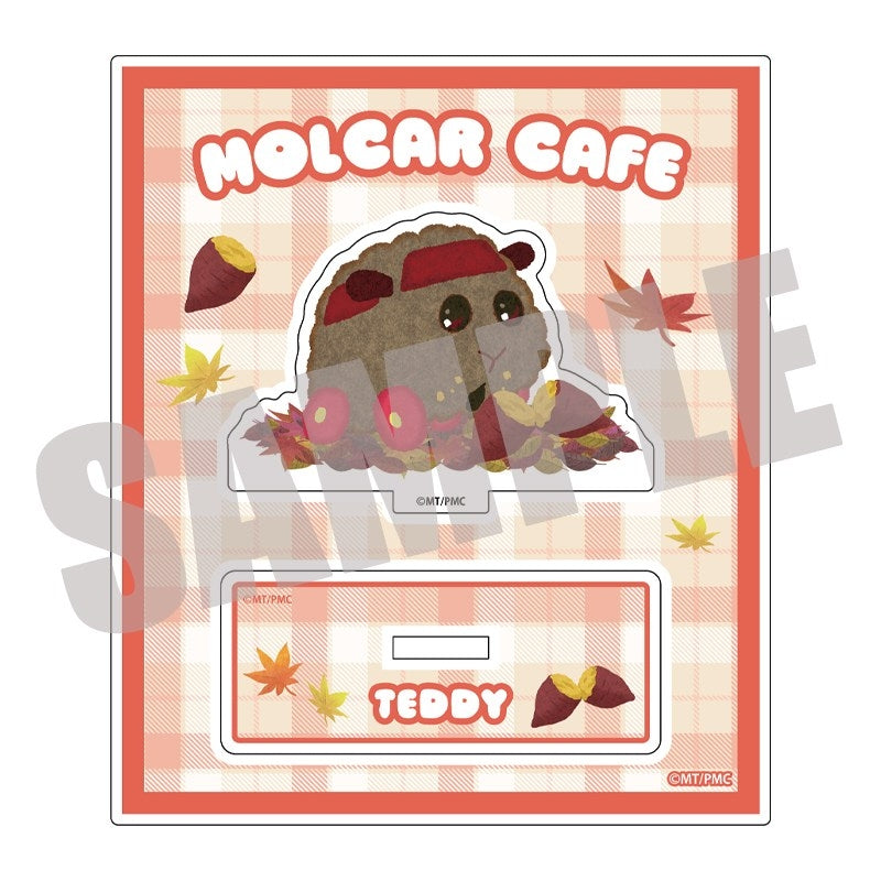 (Goods - Acrylic Stand) PUI PUI Molcar Acrylic Stand Teddy AUTUMN ver.