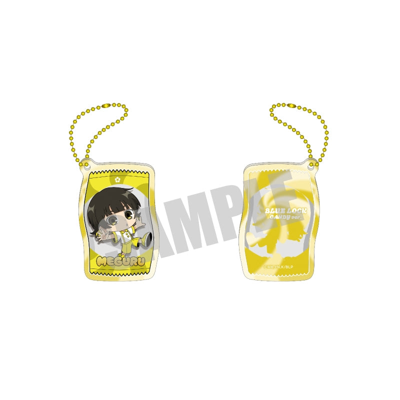 (Goods - Keychain) Blue Lock Mini Acrylic Keychain Meguru Bachira CANDY ver.