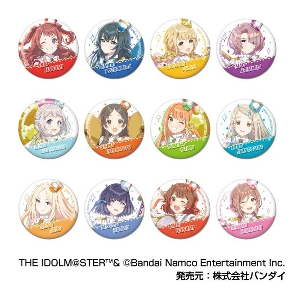 (1BOX=12)(Goods - Badge) Gakuen iDOLM@STER CAN Badge