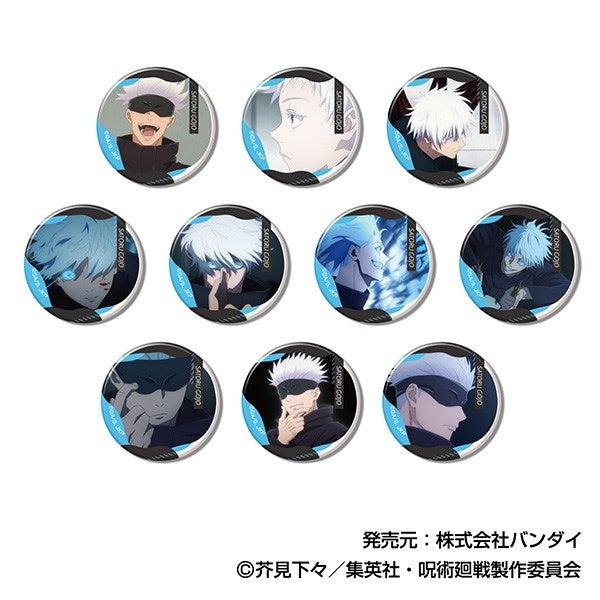 (1BOX=10)(Goods - Badge) Jujutsu Kaisen Memory CAN Badge Gojo Satoru BOX
