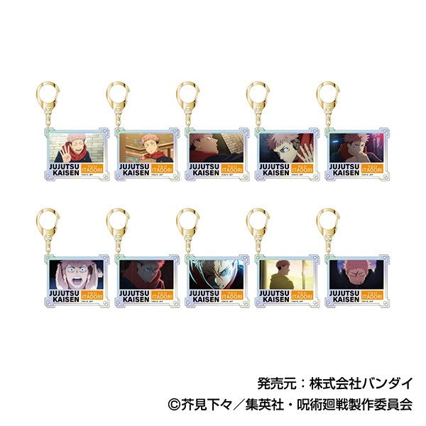 (1BOX=10)(Goods - Keychain) Jujutsu Kaisen Iridescent Acrylic Keychain Yuji Itadori BOX