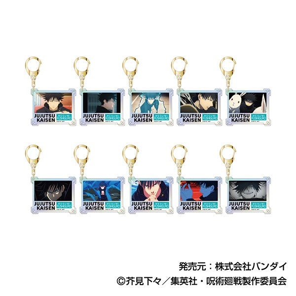(1BOX=10)(Goods - Keychain) Jujutsu Kaisen Iridescent Acrylic Keychain Megumi Fushiguro BOX
