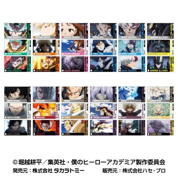 (1BOX=12)(Goods - Sticker) My Hero Academia "Memory Cut" Sticker Vol. 3
