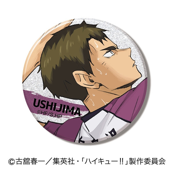 (1BOX=8)(Goods - Badge) Haikyu!! Glitter CAN Badge BOX A