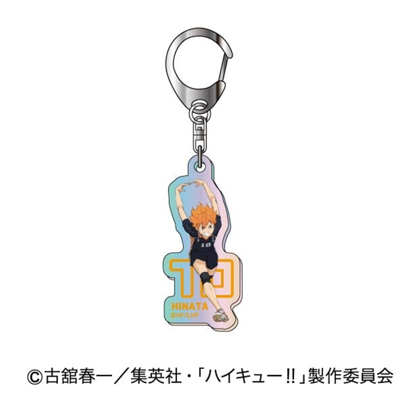 (1BOX=8)(Goods - Keychain) Haikyu!! Iridescent Acrylic Keychain Vol. 1