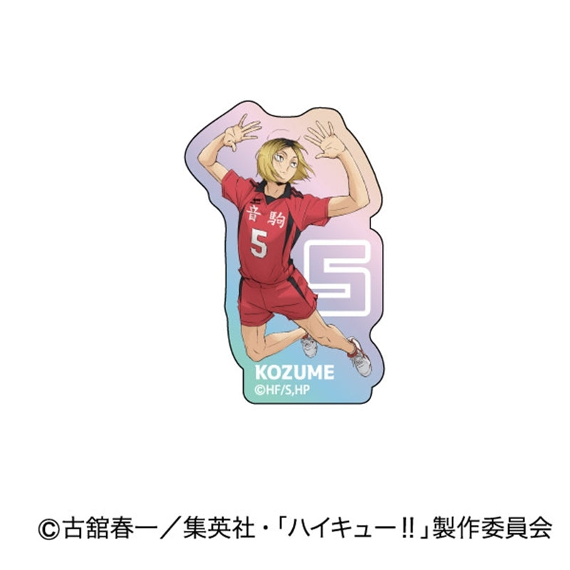 (1BOX=16)(Goods - Sticker) Haikyu!! Iridescent Die-cut Sticker B BOX