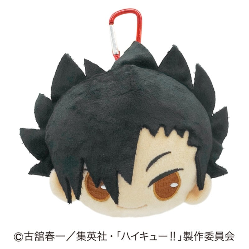 (Goods - Pouch) Haikyu!! Fuwatto Face Pouch w/ Carabiner 03 Tetsuro Kuroo