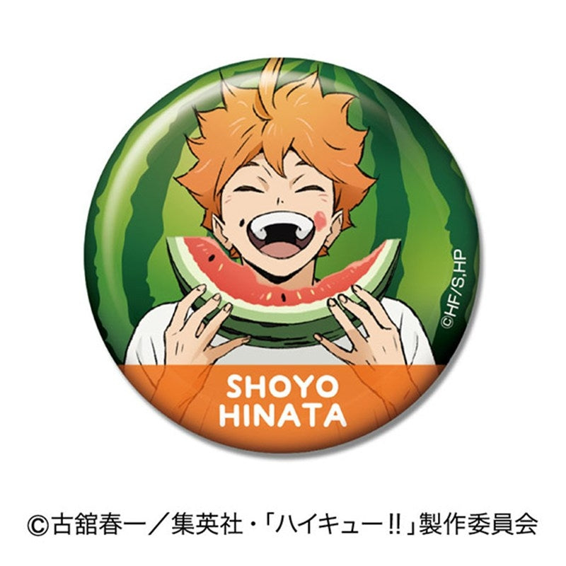 (1BOX=8)(Goods - Badge) Haikyu!! Watermelon Series Button Badges