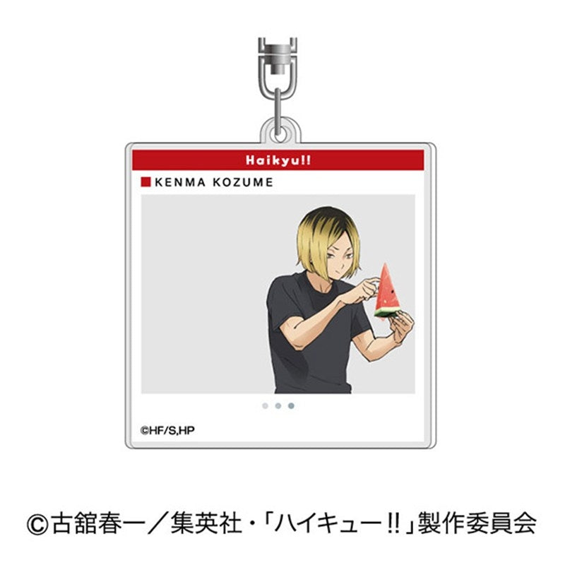 (Goods - Keychain) Haikyu!! Watermelon Series Acrylic Keychain 04 Kenma Kozume