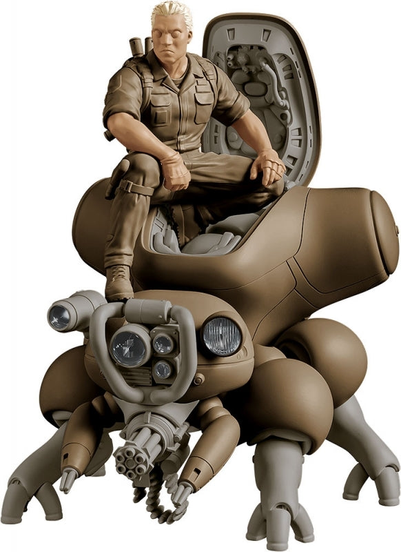 (Plastic Model Kit) Ghost in the Shell PLAMAX minimum factory MF-95 Batou with Fuchikoma 1/20 Plastic Model