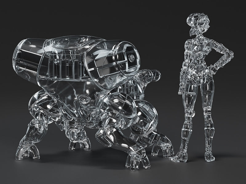 (Plastic Model Kit) Ghost in the Shell PLAMAX minimum factory MF-96 Motoko Kusanagi with Fuchikoma: Active Camouflage Ver. 1/20 Plastic Model