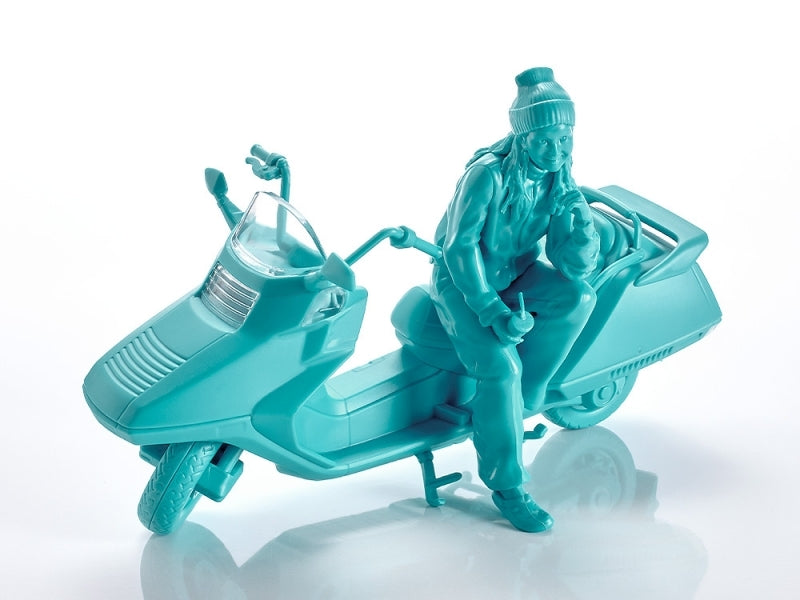 (Plastic Model Kit) PLAMAX MF-102 Rider's portrait Honda Fusion Turquoise 1/20