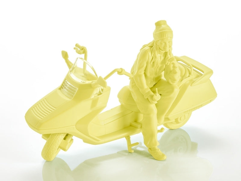 (Plastic Model Kit) PLAMAX MF-102 Rider's portrait Honda Fusion Custard 1/20