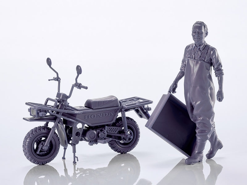 (Plastic Model Kit) PLAMAX MF-104 Rider's portrait Honda MOTRA Wisteria 1/20