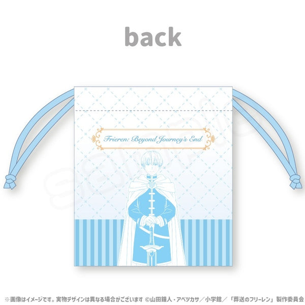 (Goods - Pouch) Frieren: Beyond Journey's End Printed Mini Drawstring Bag Himmel