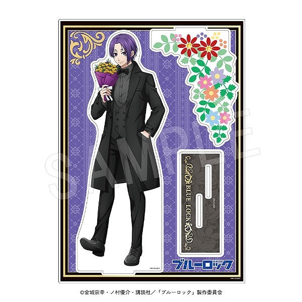 (Goods - Stand Pop) Blue Lock BIG Acrylic Stand "BIRTHDAY FLOWER" ver. Reo Mikage