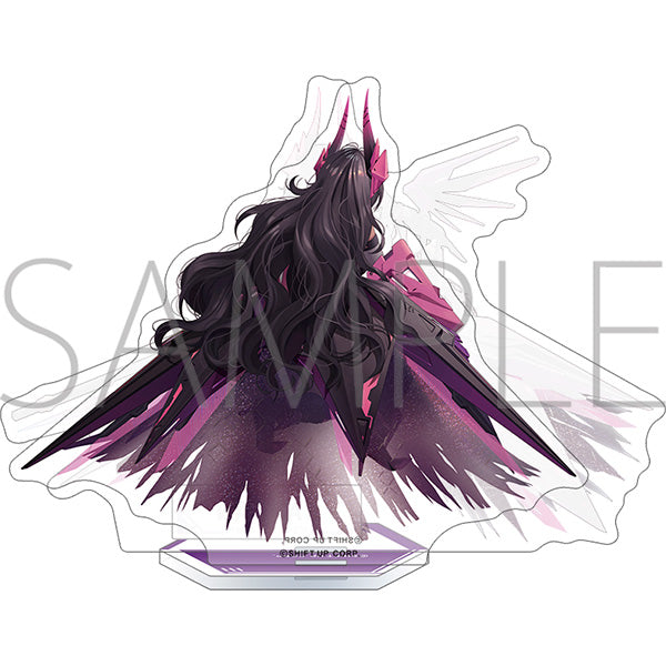 (Goods - Stand Pop) GODDESS OF VICTORY: NIKKE Adorable from Behind Acrylic Stand / Harran