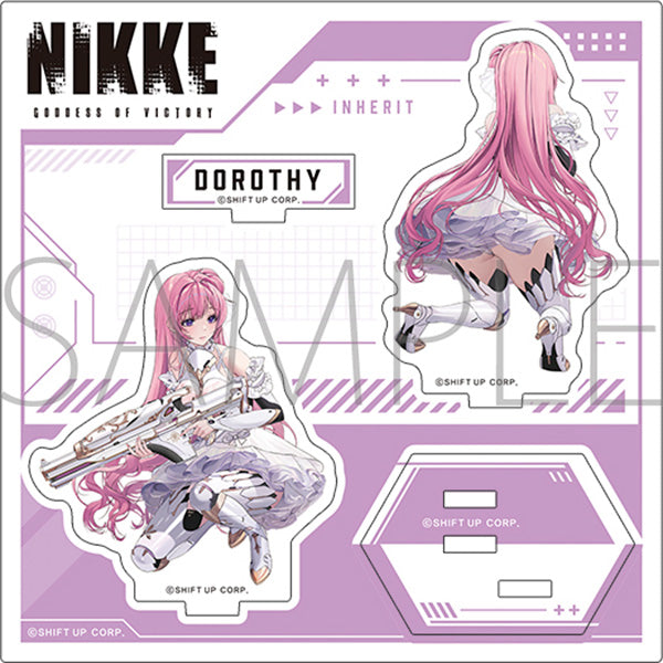 (Goods - Stand Pop) GODDESS OF VICTORY: NIKKE Adorable from Behind Acrylic Stand / Dorothy
