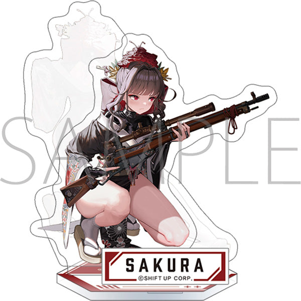 (Goods - Stand Pop) GODDESS OF VICTORY: NIKKE Adorable from Behind Acrylic Stand / Sakura
