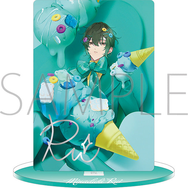 (Goods - Stand Pop) Tsukiuta. 10th Anniversary Commemorative Acrylic Stand - Procellarum/Rui Minaduki/10th Art