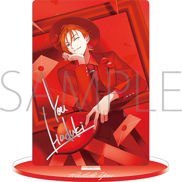 (Goods - Stand Pop) Tsukiuta. 10th Anniversary Commemorative Acrylic Stand - Procellarum/Haduki You/10th Art