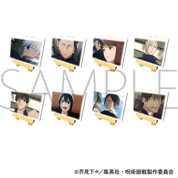 (1BOX=8)(Goods - Ornament) Jujutsu Kaisen Season 2 Mini Canvas Board Collection Hidden Inventory/Premature Death Arc.