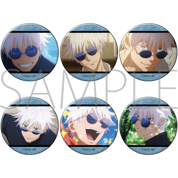 (1BOX=6)(Goods - Badge) Jujutsu Kaisen Season 2 CharaBadge Collection Satoru Gojo