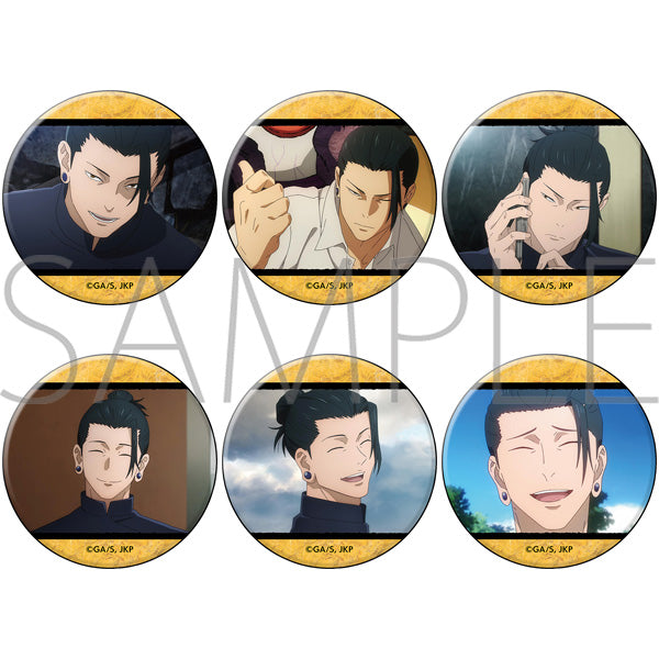 (1BOX=6)(Goods - Badge) Jujutsu Kaisen Season 2 CharaBadge Collection Suguru Geto