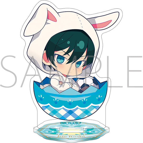 (Goods - Stand Pop) Blue Lock Mini Acrylic Stand Rin Itoshi