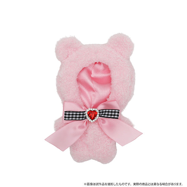 (Goods - Plush Accessory) Non-Character Original Petit la vie Odekake Kigurumi Onesie - Teddy Bear Baby Pink