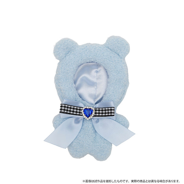 (Goods - Plush Accessory) Non-Character Original Petit la vie Odekake Kigurumi Onesie - Teddy Bear Sky Blue