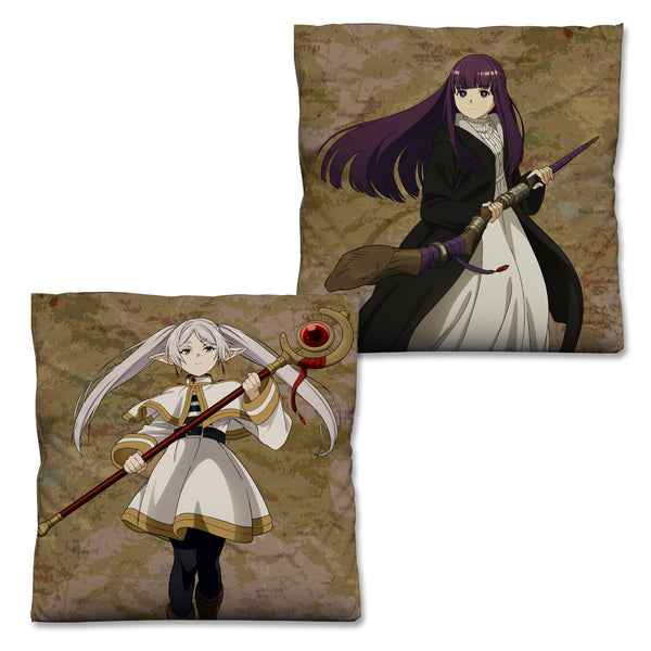 (Goods - Cushion Cover) Frieren: Beyond Journey's End Frieren＆Fern Double-sided Printed Cushion Cover