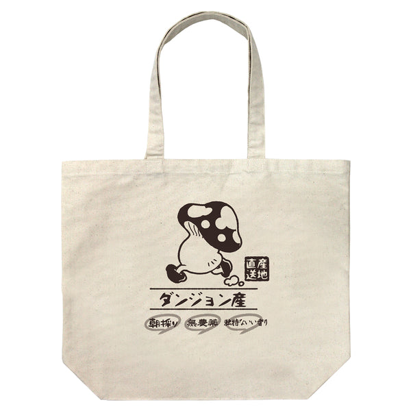 (Goods - Bag) Delicious in Dungeon Walking Mushroom Large Tote - NATURAL