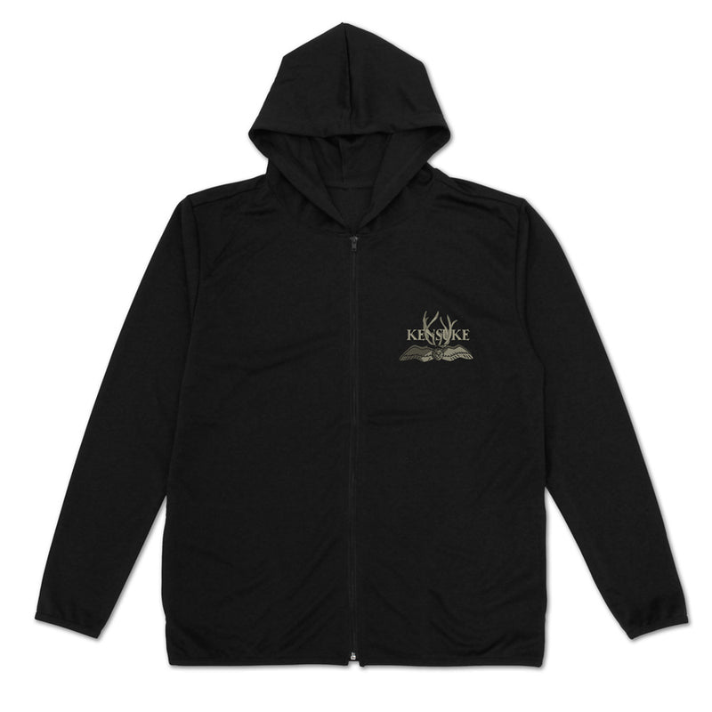 (Goods - Outerwear) Delicious in Dungeon Kensuke Light Quick-Dry Hoodie - BLACK