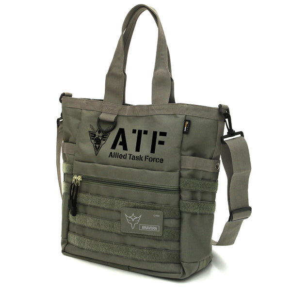 (Goods - Bag) Brave Bang Bravern! Allied Task Force (ATF)  Tactical Tote Bag - RANGER GREEN