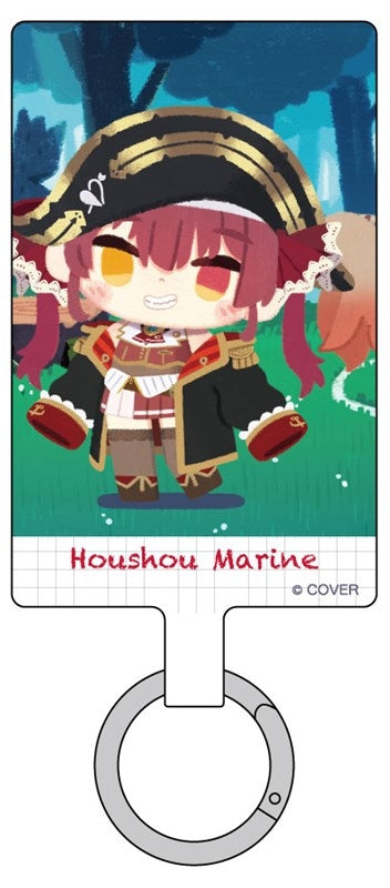 (Goods - Smartphone Accessory) hololive x Amelicart Multipurpose Ring Plus L Size Houshou Marine