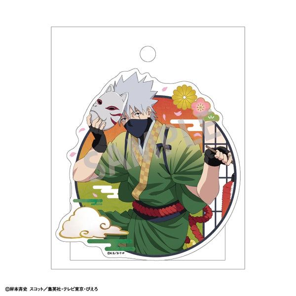 (Goods - Sticker) Naruto: Shippuden Die-cut Sticker Kakashi Hatake - Japanese Dancing
