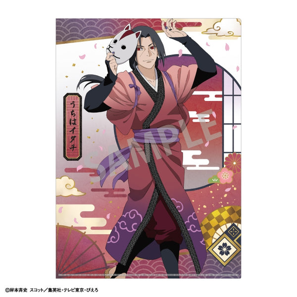 (Goods - Clear File) Naruto: Shippuden A4 Single Pocket Clear File Itachi Uchiha - Japanese Dancing