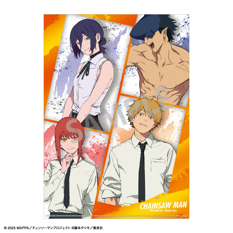 (Goods - Clear File) Chainsaw Man The Movie: Reze Arc A4 Metallic Clear File A Reze Arc