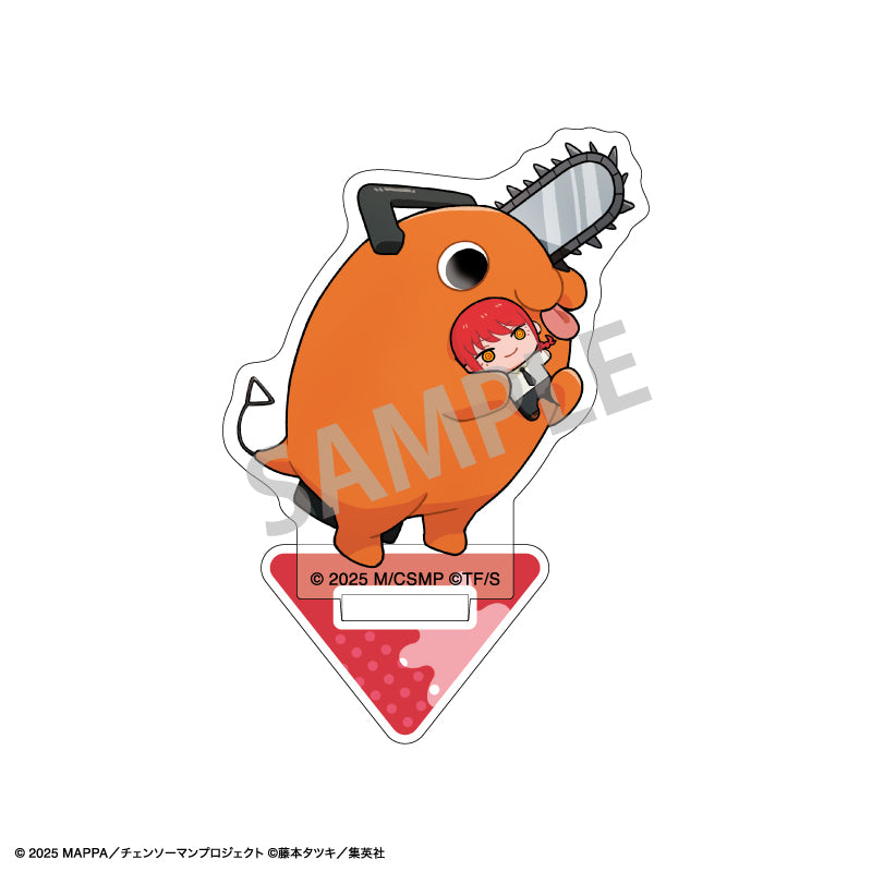 (Goods - Acrylic Stand) Chainsaw Man The Movie: Reze Arc Mini Acrylic Stand Pochita (Makima) Mottekuteku