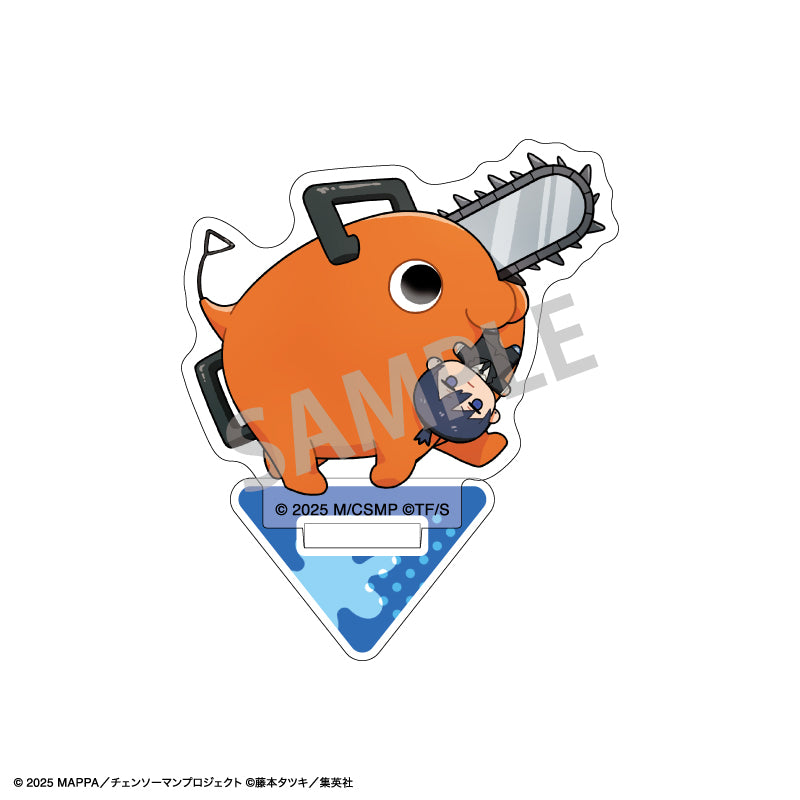 (Goods - Acrylic Stand) Chainsaw Man The Movie: Reze Arc Mini Acrylic Stand Pochita (Aki Hayakawa) Mottekuteku