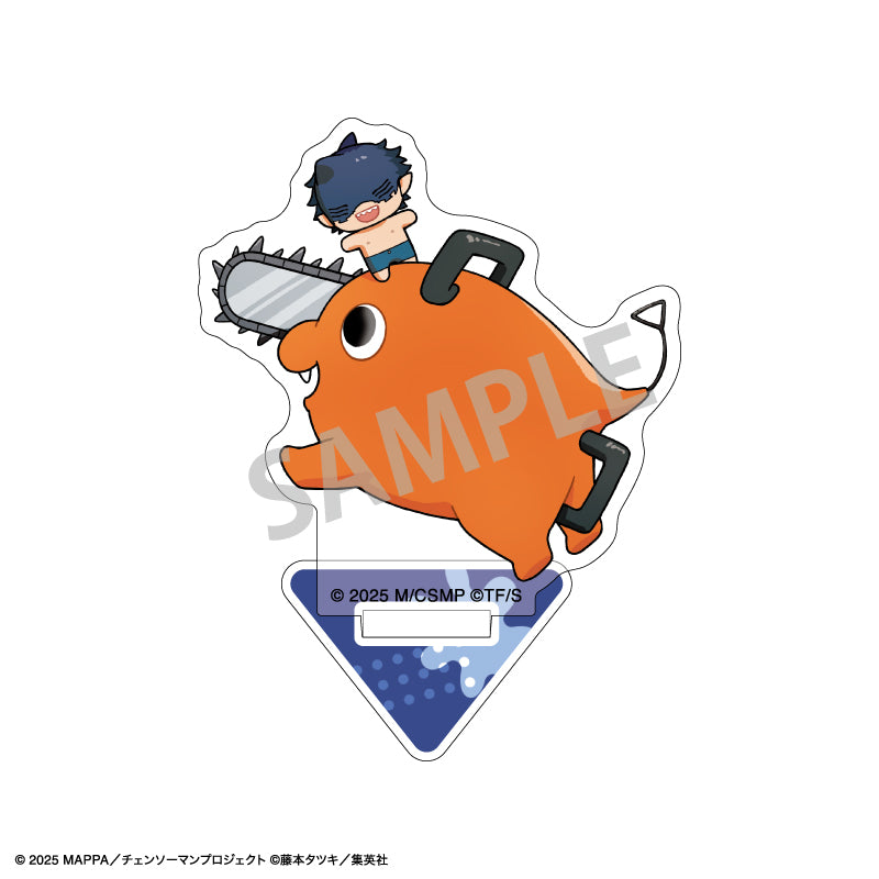 (Goods - Acrylic Stand) Chainsaw Man The Movie: Reze Arc Mini Acrylic Stand Pochita (Beam) Mottekuteku