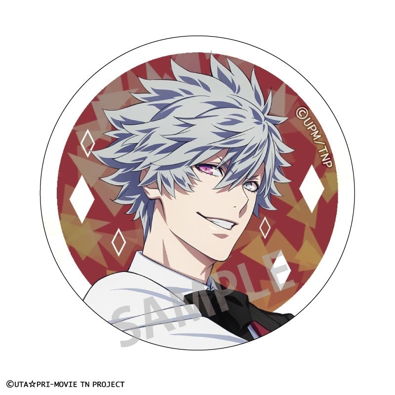 (1BOX=8)(Goods - Badge) Uta no Prince-sama the Movie TABOO NIGHT XXXX Trading Holographic Button Badge