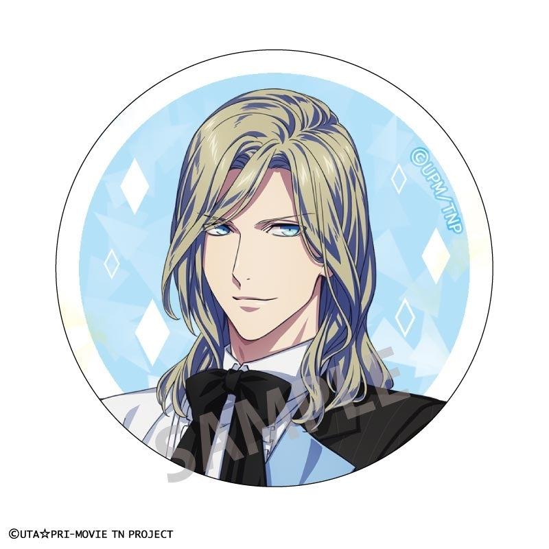 (1BOX=8)(Goods - Badge) Uta no Prince-sama the Movie TABOO NIGHT XXXX Trading Holographic Button Badge