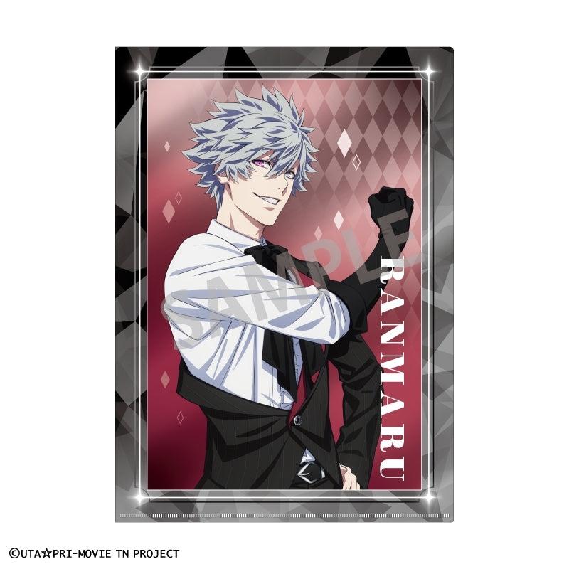 (Goods - Clear File) Uta no Prince-sama the Movie TABOO NIGHT XXXX A4 Metallic Clear File Ranmaru Kurosaki