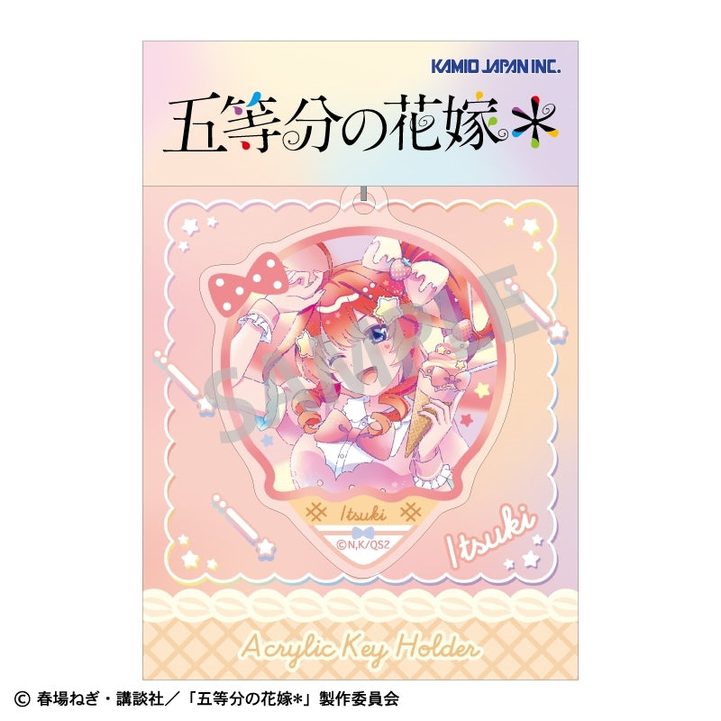 (Goods - Keychain) The Quintessential Quintuplets＊ Acrylic Keychain Itsuki Nakano Ice Cream Parlor/KAMIANI TOUCH