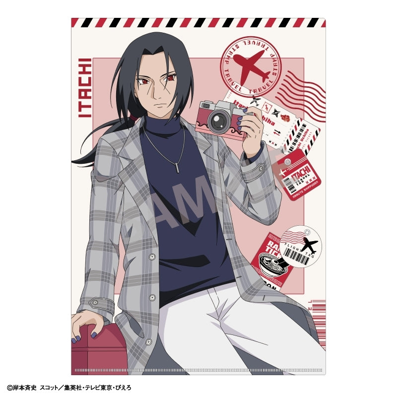 (Goods - Clear File) NARUTO Shippuden A4 Single Clear File Itachi Uchiha/Fun Trip