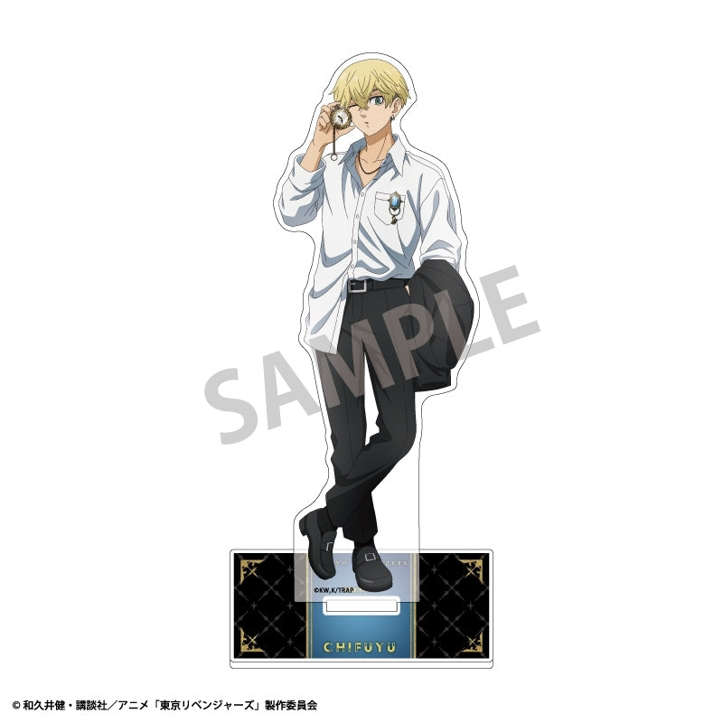 (Goods - Acrylic Stand) Tokyo Revengers Acrylic Stand Chifuyu Matsuno Monochrome x Pocket Watch Outfit